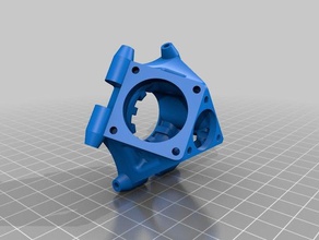 remix fullbody effector abs printer 3d parts kossel mini 3d print model - Mito3D