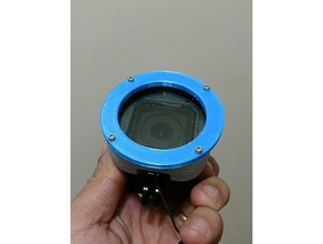gopro sessão de 52mm filtro polarizado adaptador câmera 3d print model - Mito3D