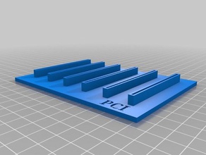 6x pci card holder organization 3d print model - Mito3D