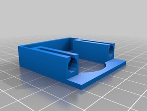 anet a8 fan holder remix 3d printer parts extruder mk8 3d print model - Mito3D