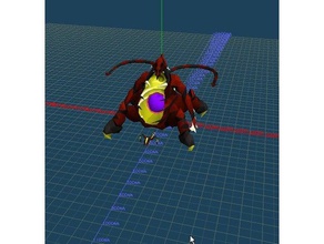 de la vieja escuela runescape - abisales toro jefe juegos video 3d print model - Mito3D