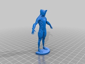 warframe excalibur Skulpturen 3d print model - Mito3D