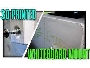 whiteboard mount edges tool holders & boxes 3d print model - Mito3D