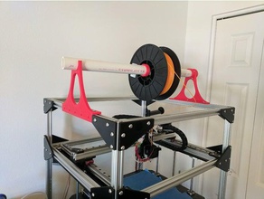 dingoboy's folgertech ft-5 overhead spool holder 3d printer accessories filament ft5 3d print model - Mito3D