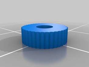m3 tuerca hexagonal tornillo de pulgar Impresora 3d las piezas 3d print model - Mito3D