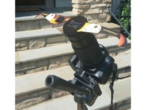 nikon d90 - Sonnenfinsternis-Brille montieren Kamera eclipse solar-eclipse 3d print model - Mito3D