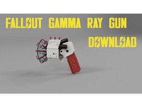 fallout gamma ray gun fixed 3d printing cosplay 3d print model - Mito3D
