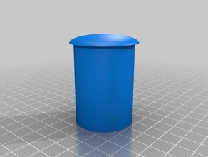 my customized pipe end cap diy 3d print model - Mito3D