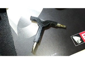 inserts holder - chiave ad inserti hand tools cross e3d hotend easy print formfutura form futura fusion 360 insert tool 3d print model - Mito3D
