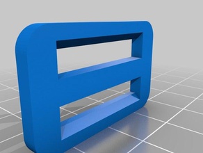 buckle accessories created freecad 3d print model - Mito3D