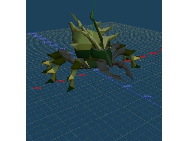 old school runescape - kalphite Krieger-Arbeiter video-Spiele Käfer bug Kreatur osrs slayer 3D print model - Mito3D