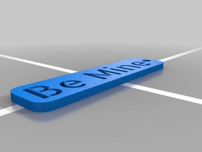 Anahtarlık Sevgililer 3d baskı valentine 3d print model - Mito3D