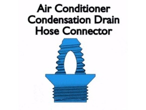 ac condensation drain hose connector household supplies air conditioner condensate drip unit water window 3d print model - Mito3D