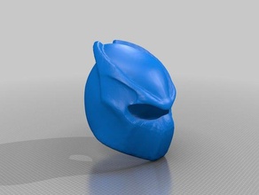 predator motrcycle helmet 3d printing 3d print model - Mito3D