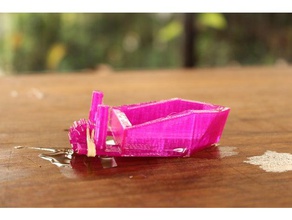 barco papel con propelas barca deco solo giochi e giocattoli la barchetta di carta elica 3d print model - Mito3D