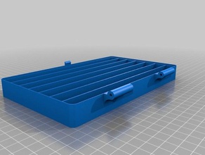 aiguille de fichier la boîte l'organisation personnalisé 3d print model - Mito3D