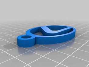 lexus clave de la cadena art llaveros 3d print model - Mito3D