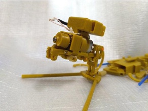 floh-bot mechanische Spielzeuge 3d print model - Mito3D