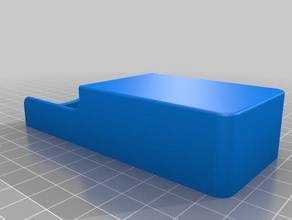 chunghop ir-Fernbedienung-Halter Container 3d print model - Mito3D
