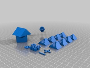 truco haus puzzles 3d print model - Mito3D