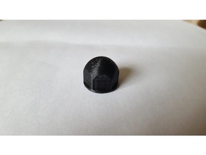 bolt caps enclosed nut 3d print model - Mito3D