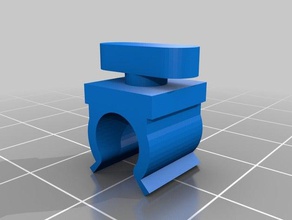 motorhaubenhalter clip peugeot automotive clips Halfter Kapuze motorhaube 3d print model - Mito3D