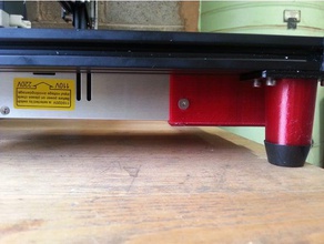 creality cr-10 extendida pies Impresora 3d de las piezas 3d print model - Mito3D