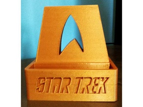 trekkie phone stand mobile 3d print model - Mito3D