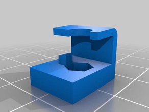 modificado grampo m3 hex parafusos Impressora 3d de peças cama nivelamento mini 3d print model - Mito3D