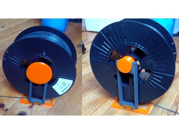 spool holder - porte bobine 3d printing filament porte-bobine 3D print model - Mito3D