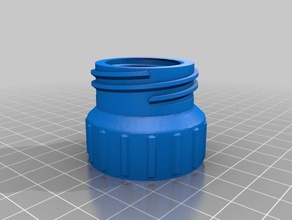 sodastream growler adapter kitchen & dining 3d print model - Mito3D