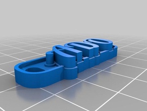 ado i portachiavi su misura 3d print model - Mito3D