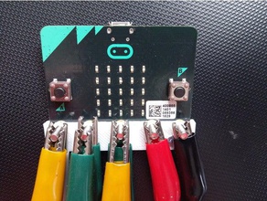 bbc microbit easy connect connecteur de l'électronique 3d print model - Mito3D