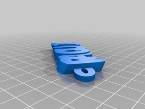 paqui 1 llaveros personalizado 3d print model - Mito3D