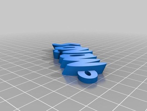 mo os keychains customized 3d print model - Mito3D