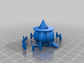 pumpking 3d printing 3d print model - Mito3D