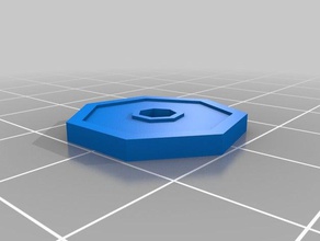7 sided coin games customized 3d print model - Mito3D