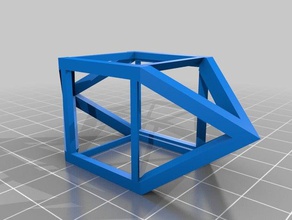 cube holder sculptures 3d print model - Mito3D