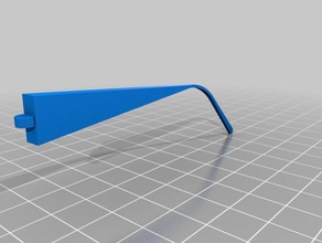 my customized glasses temple arm replacement 3 3d print model - Mito3D