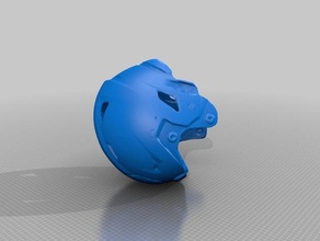 riddell football helmet 3dscan props 3d print model - Mito3D