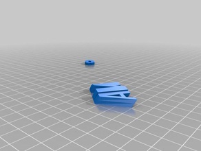 meine angepasste iamburny text - name keyring keyfob Organisation kundengebundene 3d print model - Mito3D