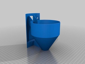 funnel-type doserless mod mazzer super jolly luigi coffee grinder food & drink 3d print model - Mito3D