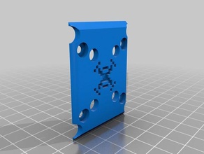 3d parts gorilla invader frame rotoinvaders printing 3d print model - Mito3D