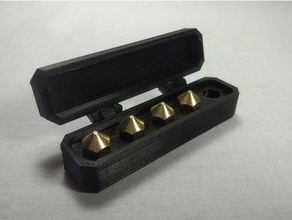 magnetic nozzle caddy 3d printer accessories magnet holder storage 3d print model - Mito3D