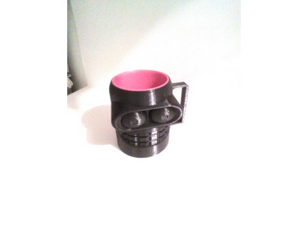 bender caneca A impressão 3d futurama 3D print model - Mito3D