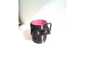 bender mug 3d printing futurama 3d print model - Mito3D