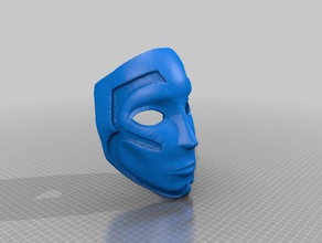 jonny 3 tears Maske ist hollywood undead-rap-rock-band 3d-drucken 3d print model - Mito3D