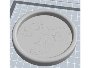 lugia coaster dekor bulbasaur charizard charmander bardak flashforge Bulucu ho-oh nintendo pikachu pokemon git 3d print model - Mito3D