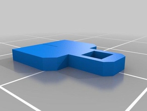 cube 3 printer wiper blade 3d parts 3dsystems systems 3rd fan generation print3dforum wipe 3d print model - Mito3D