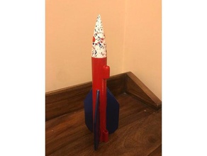 a-c clase estes cohete hobby 3d print model - Mito3D